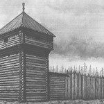 Рис. 15. Алазейский острог. Реконструкция