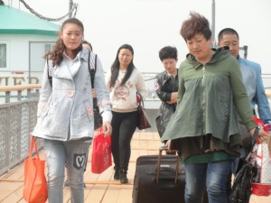 Китайские туристы на Дальнем Востоке