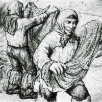 Д.И. Каратанов. «Кеты-рыбаки», 1928 г.