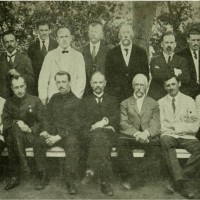 Группа членов Временного Сибирского правительства, лето 1918 года.
