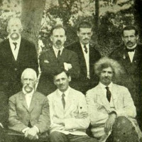 Группа членов Временного Сибирского правительства, лето 1918 года.