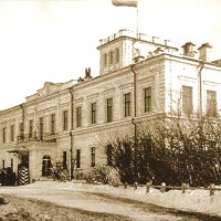 Здание Совета министров Российского (Омского) правительства. Омск, 1918 г.