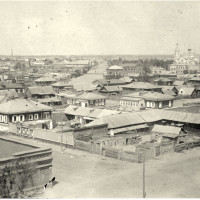 Семипалатинск. Панорама города. 1919 год.