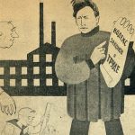 На изломах трудовой конфликтологии: трудовое право в конце 1920-х гг. Наркомтруд. Плакат из книги «Твои наркомы у тебя дома». 1926 г.